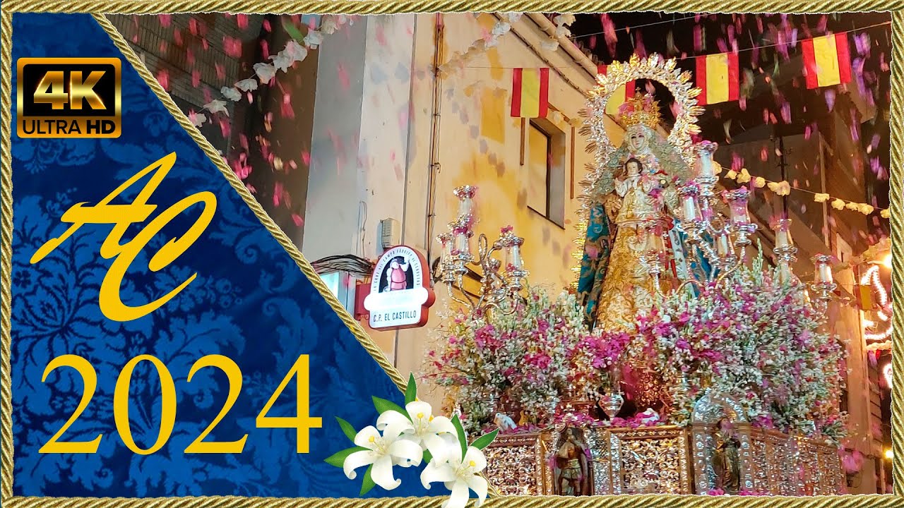 [4K] VIRGEN DEL ÁGUILA CORONADA (B.M. Nuestra Señora del Águila)   Procesión - Alcalá de Guadaíra