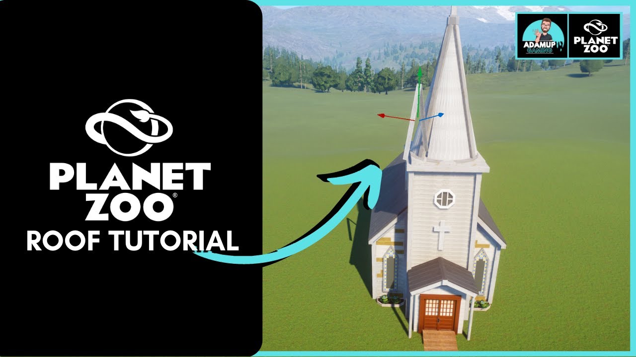 Planet Zoo Roof Tutorial - Building Custom, Circular and Complete Guide