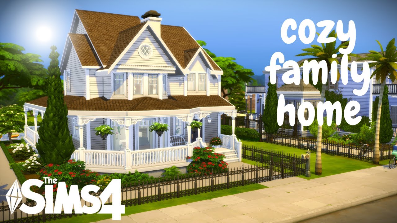 The Sw0rd & Wainwright family house | Sims 4 Speed Build