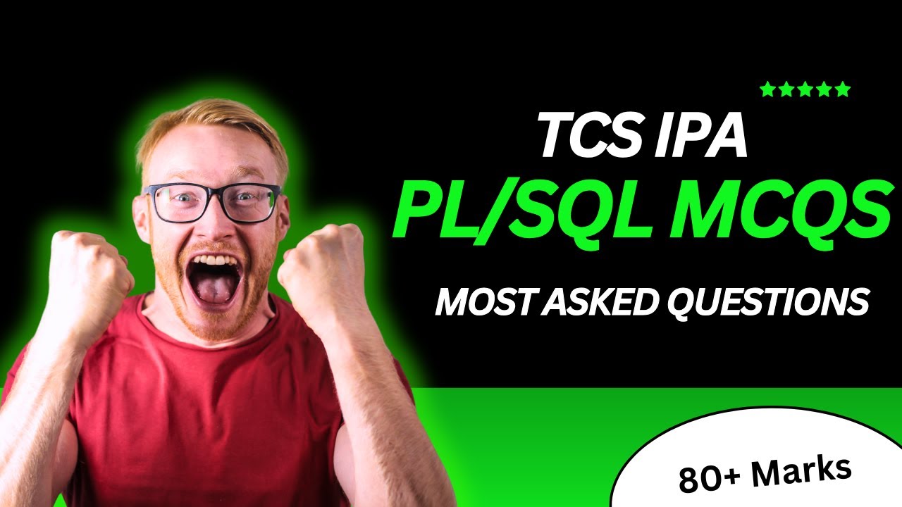 TCS Xplore IPA Most asked question on PL/SQL || Previous year questions ||TCS IPA Preparation