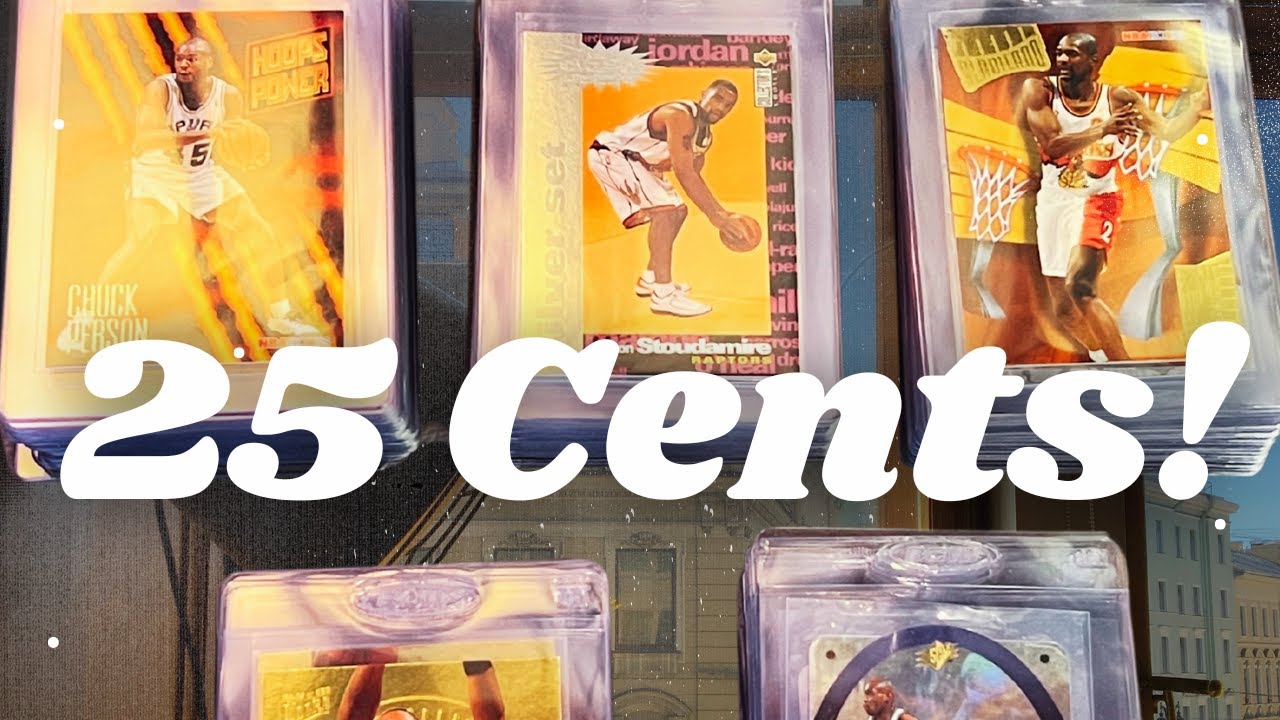 Burbank SportsCards Grand Opening: 25 Cent Sports Cards You Have to See!