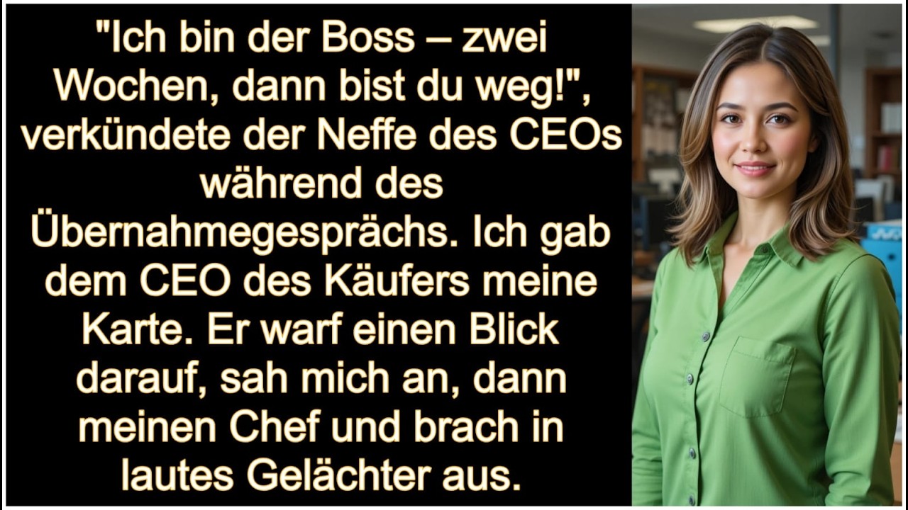 Sie gab ihm ihre Visitenkarte – der CEO grinste, bis alles für ihn endete | Rache