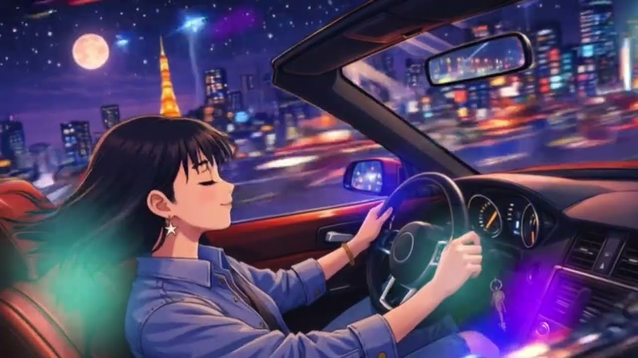 Tokyo Neon Cruise 💄 80s Japanese City Pop | Retro Midnight Drive