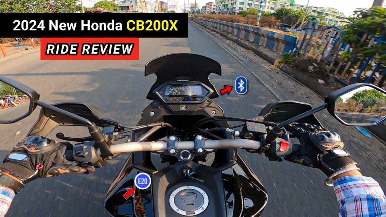 2024 😱 New Honda CB 200X OBD-2 Ride Review - New Features Brake Test 😨 Mileage | cb200x