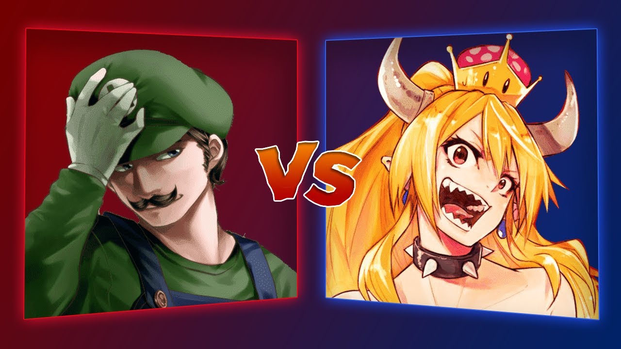 MUGEN Battle - Luigi vs Bowsette