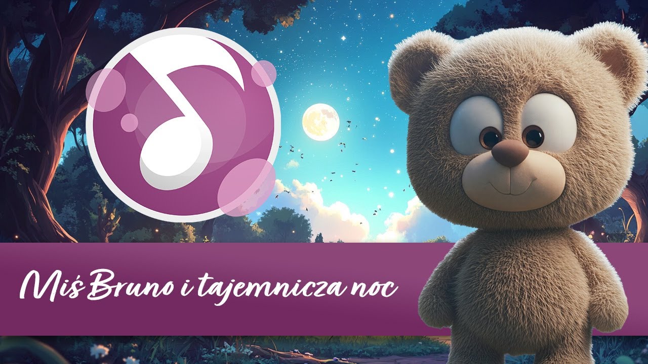 Miś Bruno i tajemnicza noc 🌙 | Bajka na dobranoc