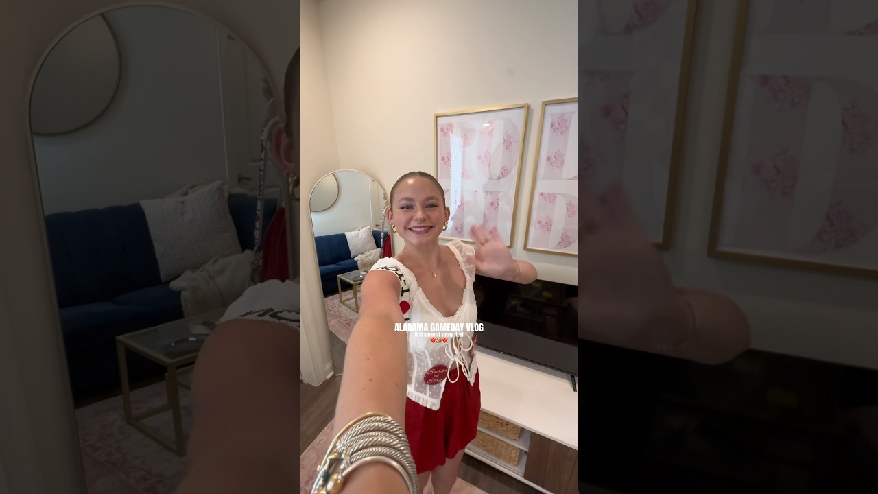 UNIVERSITY OF ALABAMA GAMEDAY VLOG | day in my life #rolltide #bama #college