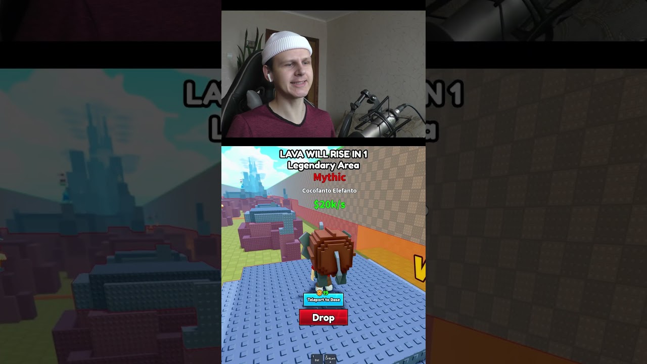 МІФІЧНИЙ COCOFANTO ELEFANTO в Survive LAVA for Brainrots! #roblox #українською