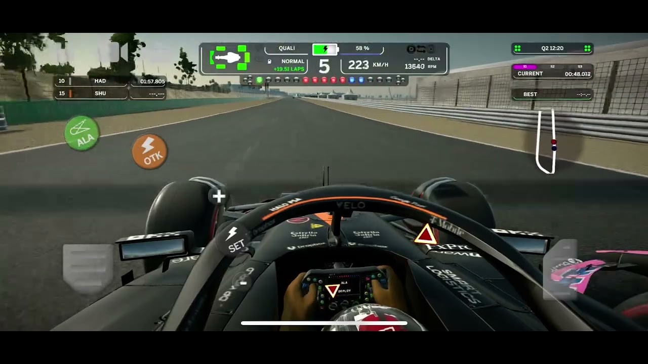 Onboard Lap of Bahrain (100% ai) v7.6 -Ala mobile