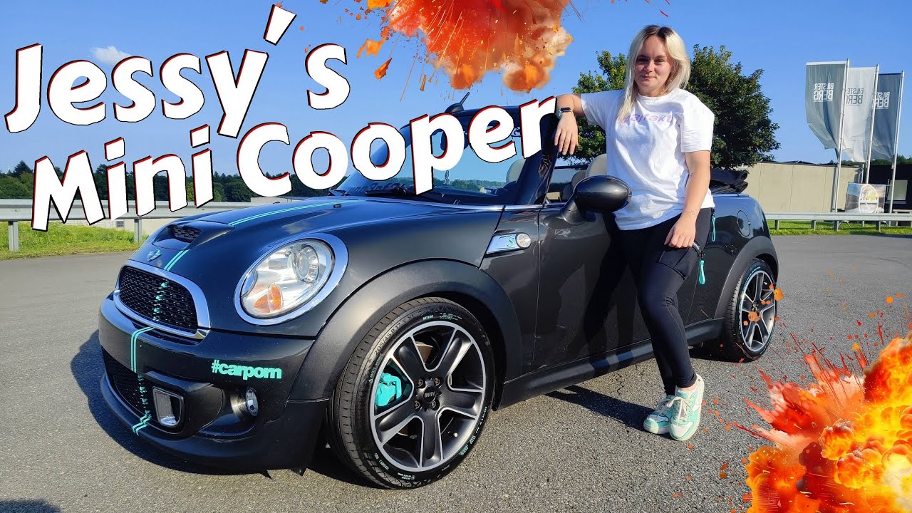 Hübsche Blondine ❤️ und ihr Cabriolet! 👀