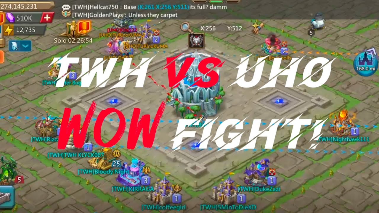 TWH Vs UHO WoW fight!!!