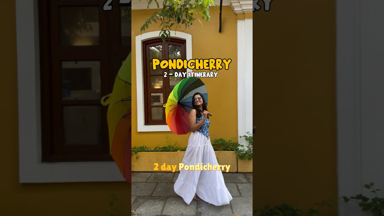 2 day Pondicherry itinerary | Things to do in Pondicherry #pondicherry #travel #travelindia