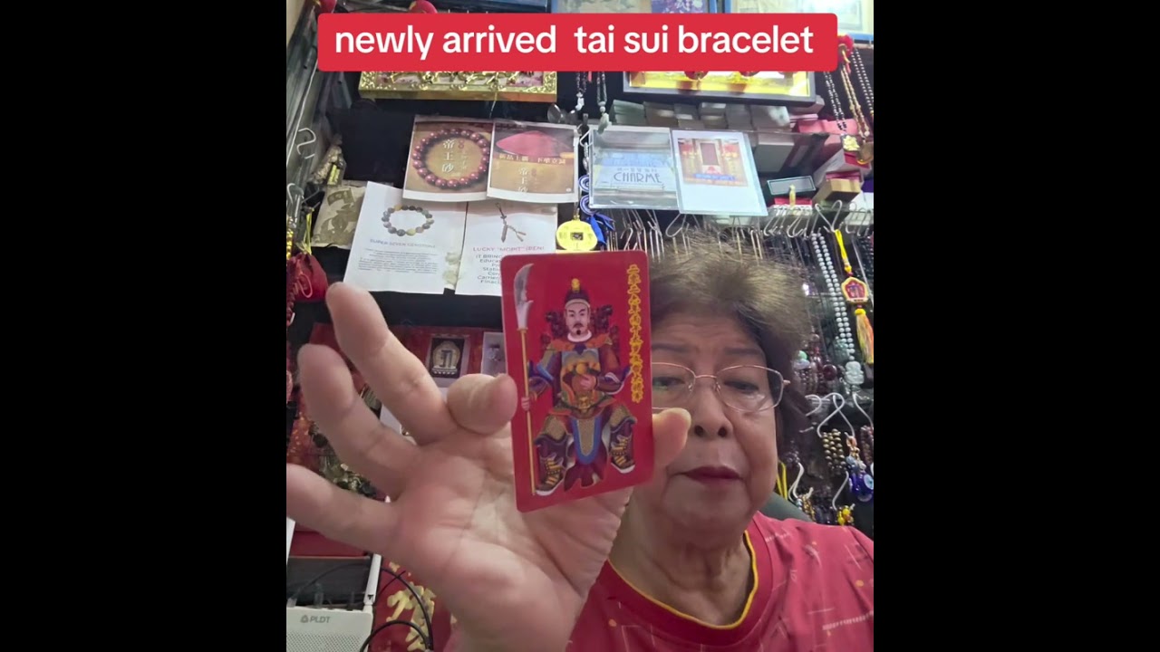 Newly arrived tai sui bracelet  for 2026