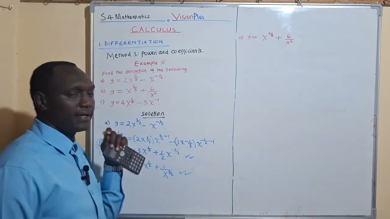 Negative & Fractional Powers Example 5