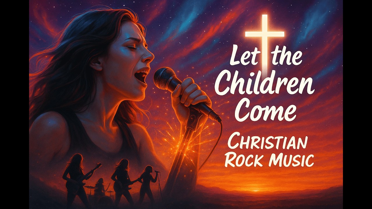Christian Rock Anthem of Faith and Fire 🔥🎸 Let the Children Come ✝️