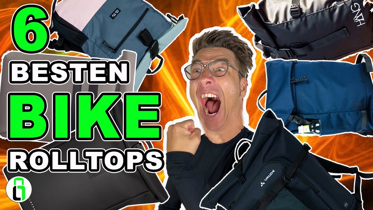 Top 6 Rolltops für Fahrrad | Everyday Carry Daypack