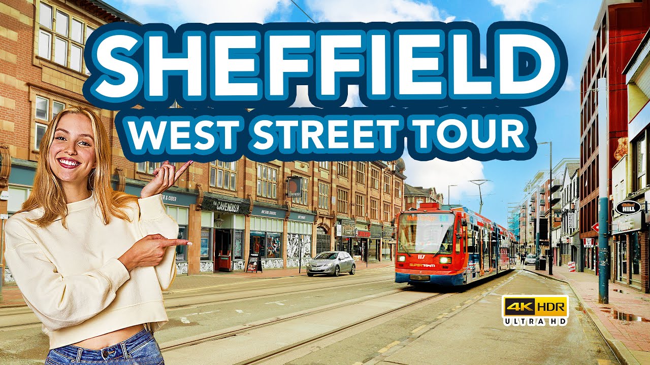 SHEFFIELD | Full walking tour of West Street in Sheffield City Centre