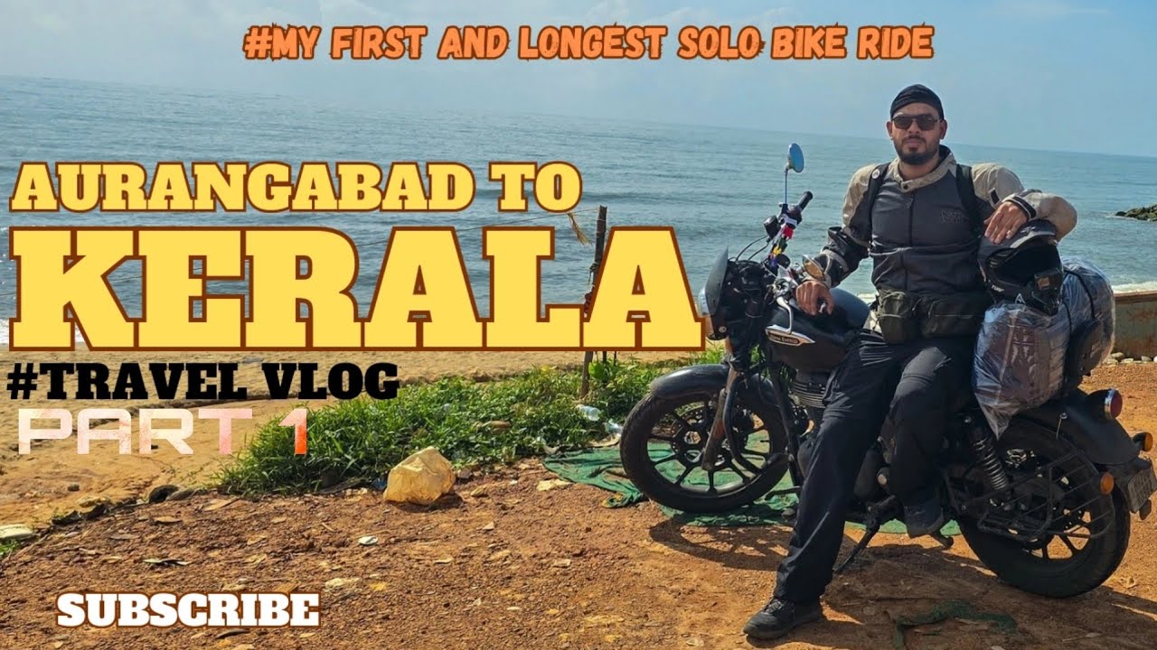 PUNE TO KERALA SOLO BIKE RIDE ON METEOR 350|PART 1|My First Solo Bike Ride #kerala #solo #meteor350