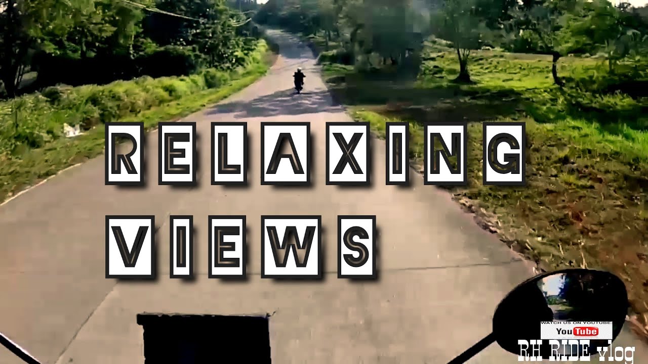 daily ride/Ganda nang views/stressed reliever/Injoy the NATURE