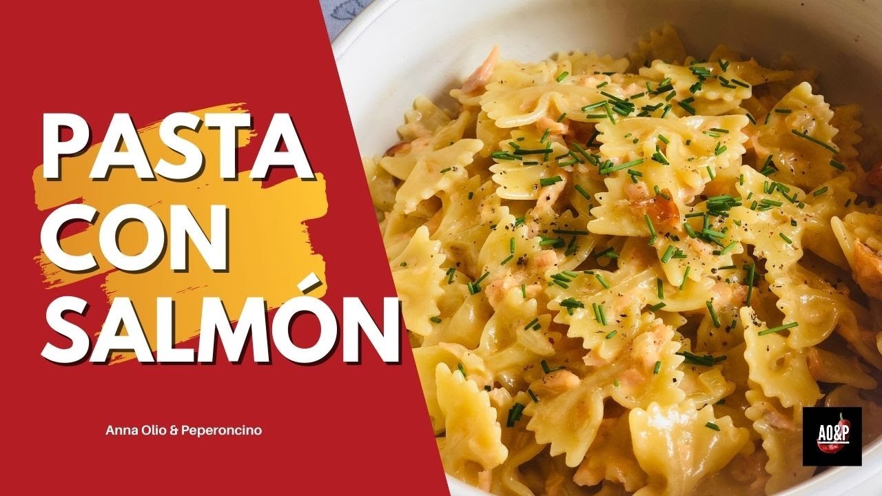 PASTA con SALMÓN | Receta FÁCIL y rápida