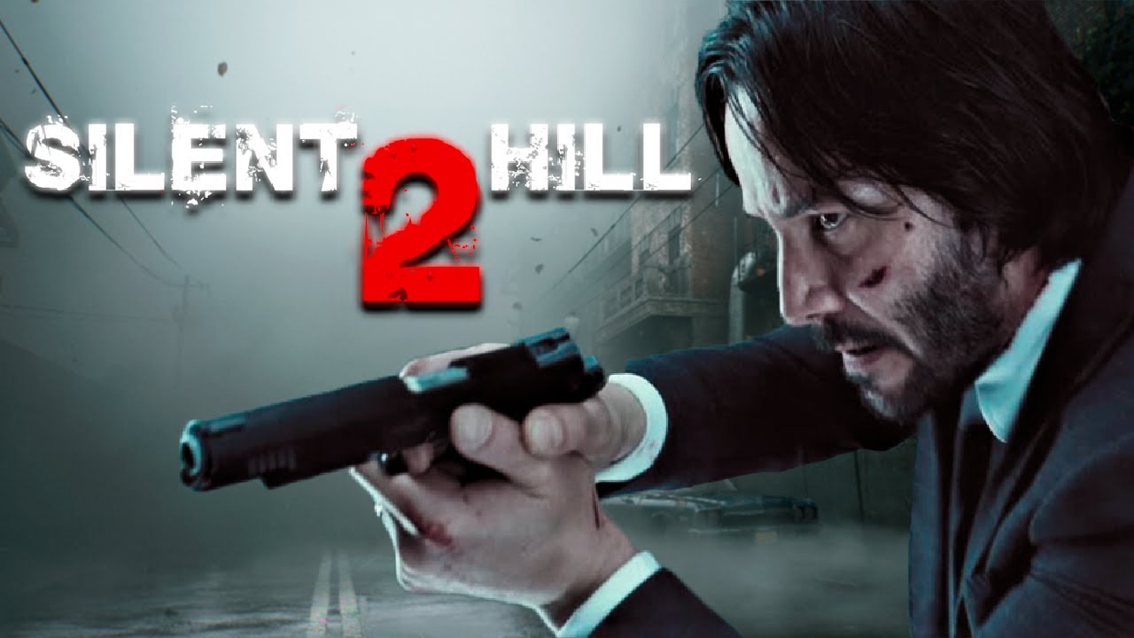 John Wick in Silent Hill 2