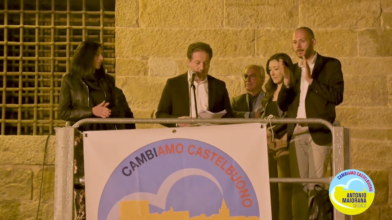 Comizio del Candidato Sindaco Antonio Maiorana