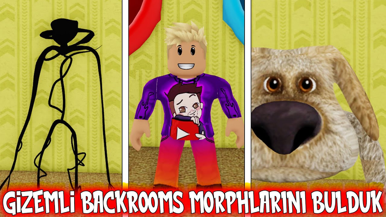 Gizemli Backrooms Morphlarını Bulduk | Roblox Backrooms Morph
