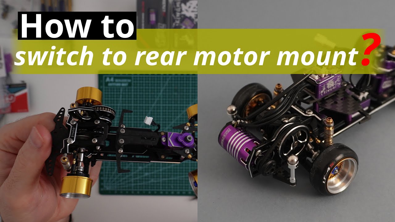 How to  switch to rear motor mount? (Drift Art DA4)