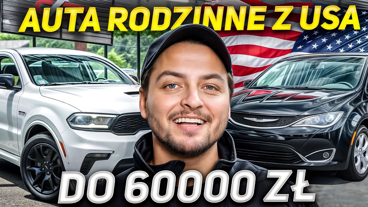 Chrysler Pacifica, Dodge Durango, Audi Q7, Volvo XC90. Najlepsze auta rodzinne z USA do 60 000 zł