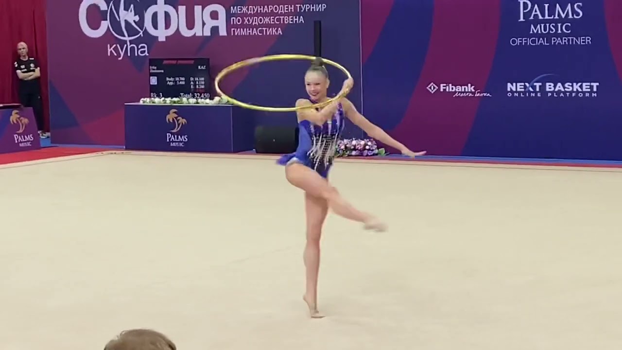 Anastasiia Salos - Belarus - hoop finals - Sofia Cup - 2024