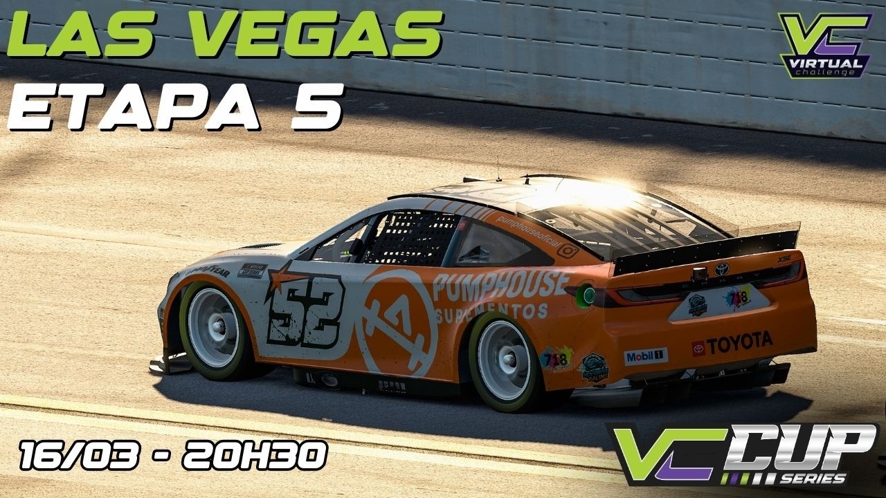 Las Vegas by Pumphouse Suplementos [Nascar] Virtual Challenge Cup Series 2026
