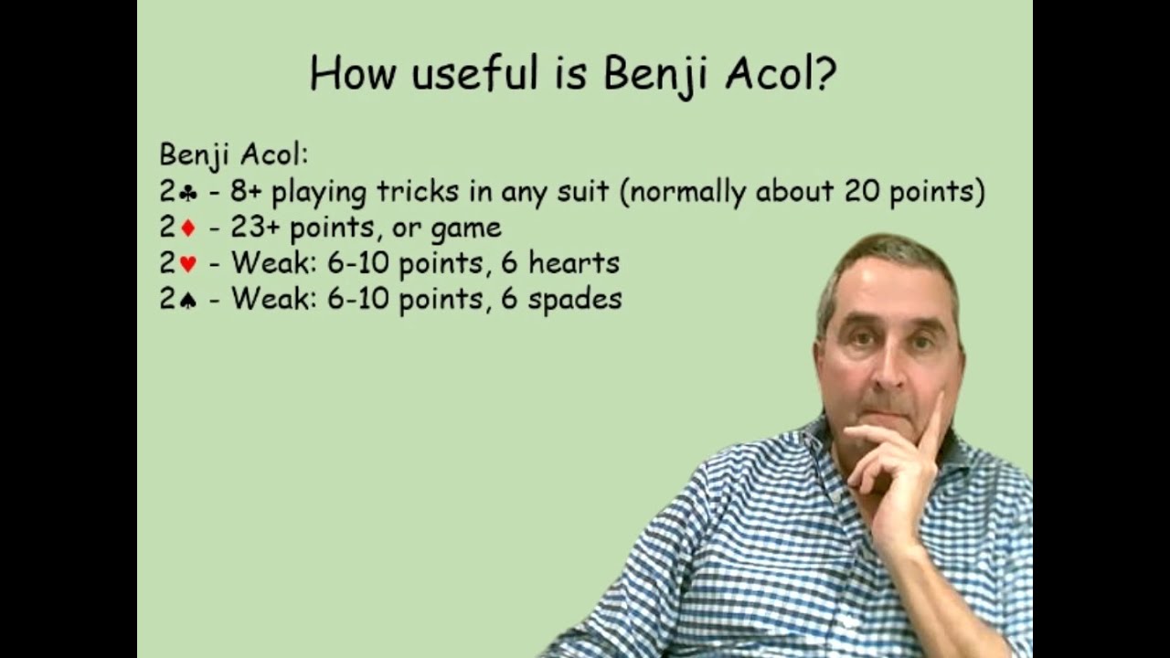 Benji Acol: How useful is this convention?