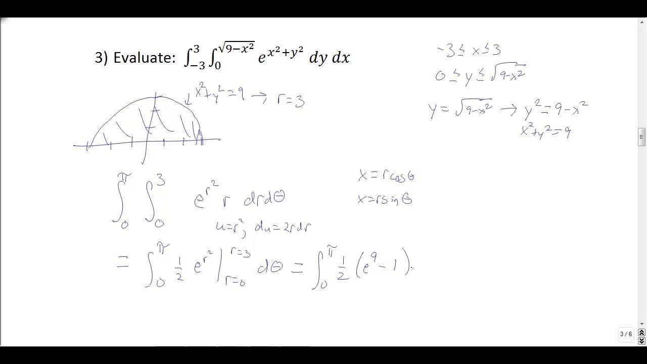 Multivariable Calculus: Exam 3 Review A