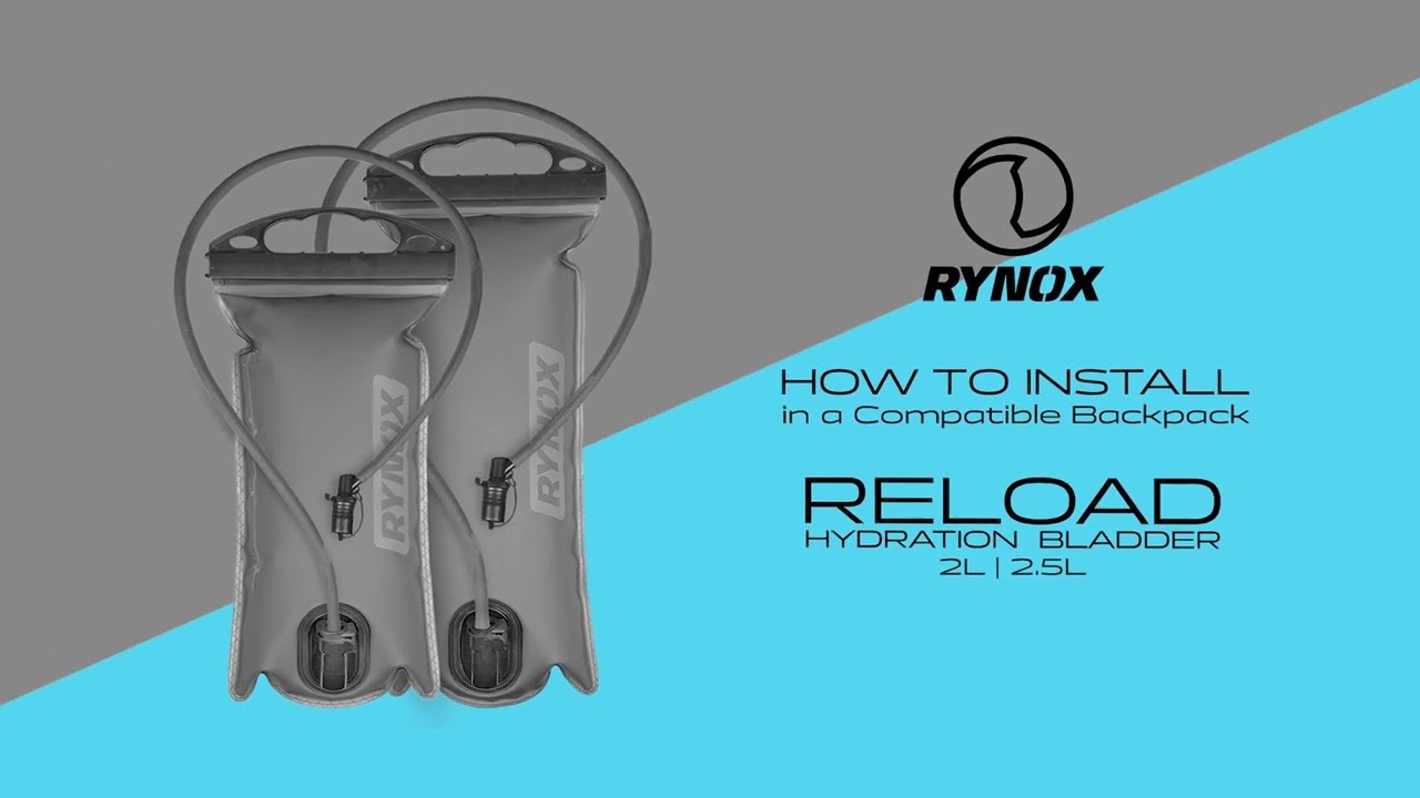 Reload Hydration Bladder 2L | 2.5L: How to Install in a Hydration-Compatible Backpack