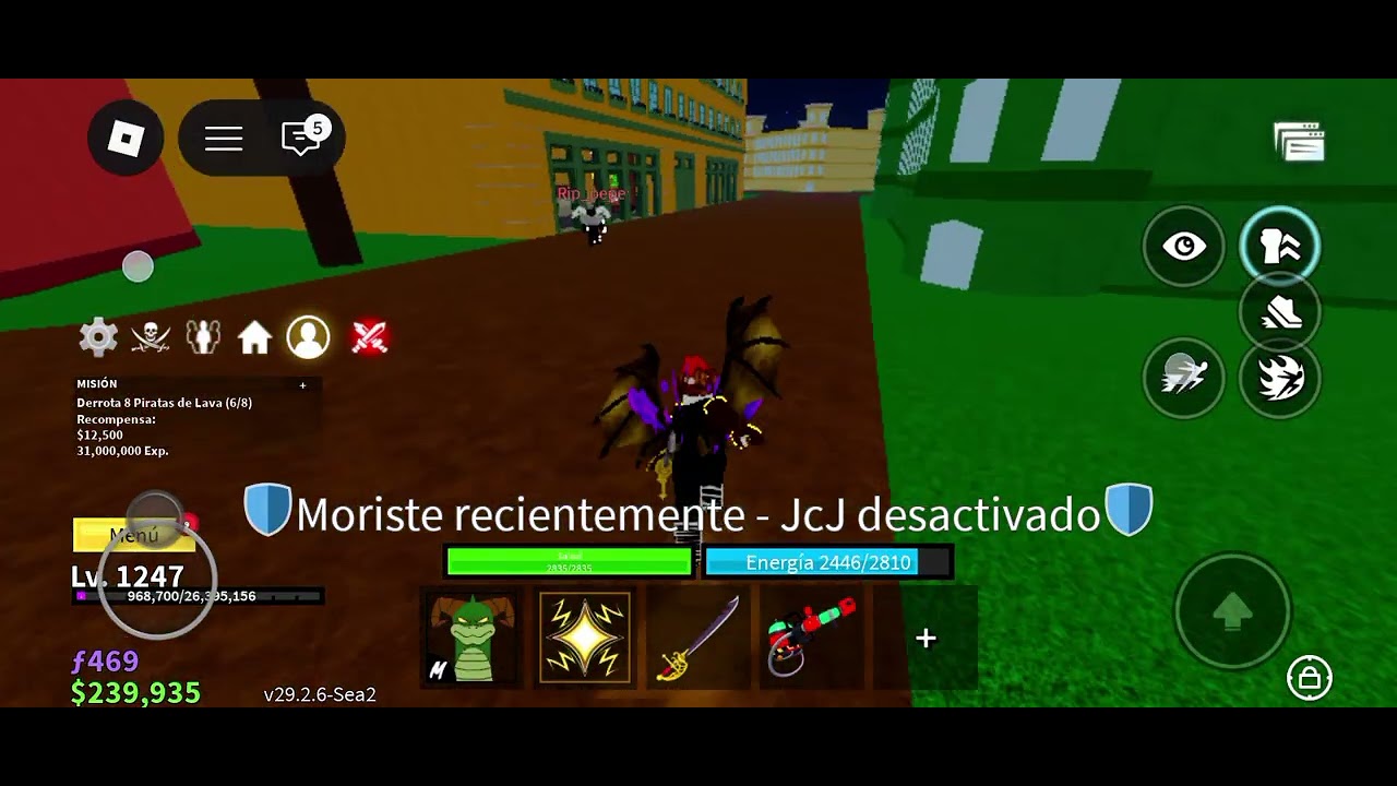 Mi primer video de blox fruit ojalá les guste