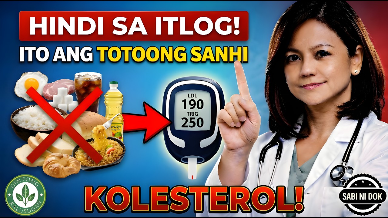 Ang Tunay na Dahilan ng Mataas na Kolesterol—Hindi Baboy o Itlog ang Problema!