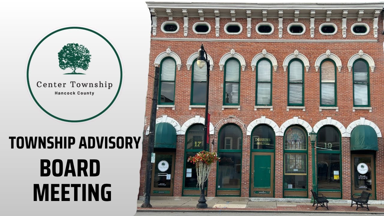2) Center Township Board Meeting February 9, 2026
