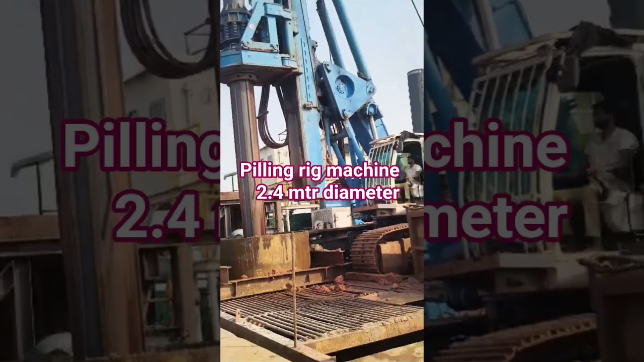 pilling rig machine heavy diametre drilling 