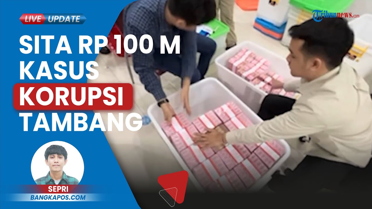 Kejagung Bangka Belitung Sita Rp 100 M dan Emas 1 Kilogram Hasil Penggeledahan Korupsi Tambang Timah