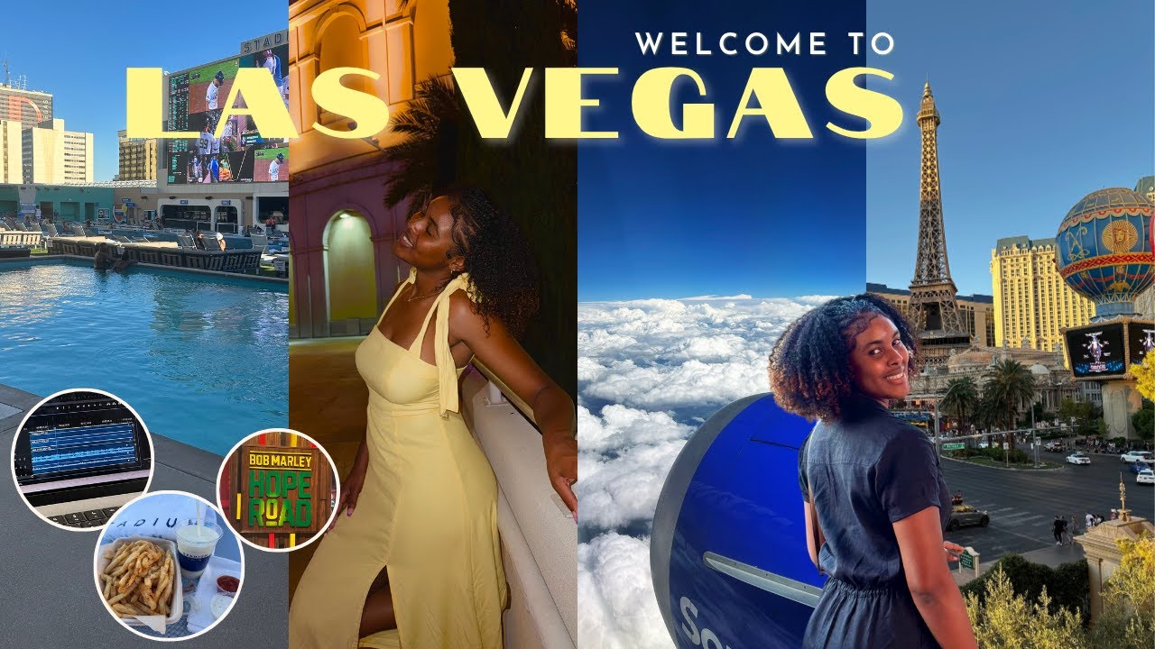 Las Vegas Vlog | Documenting my life: room tour, food, activities