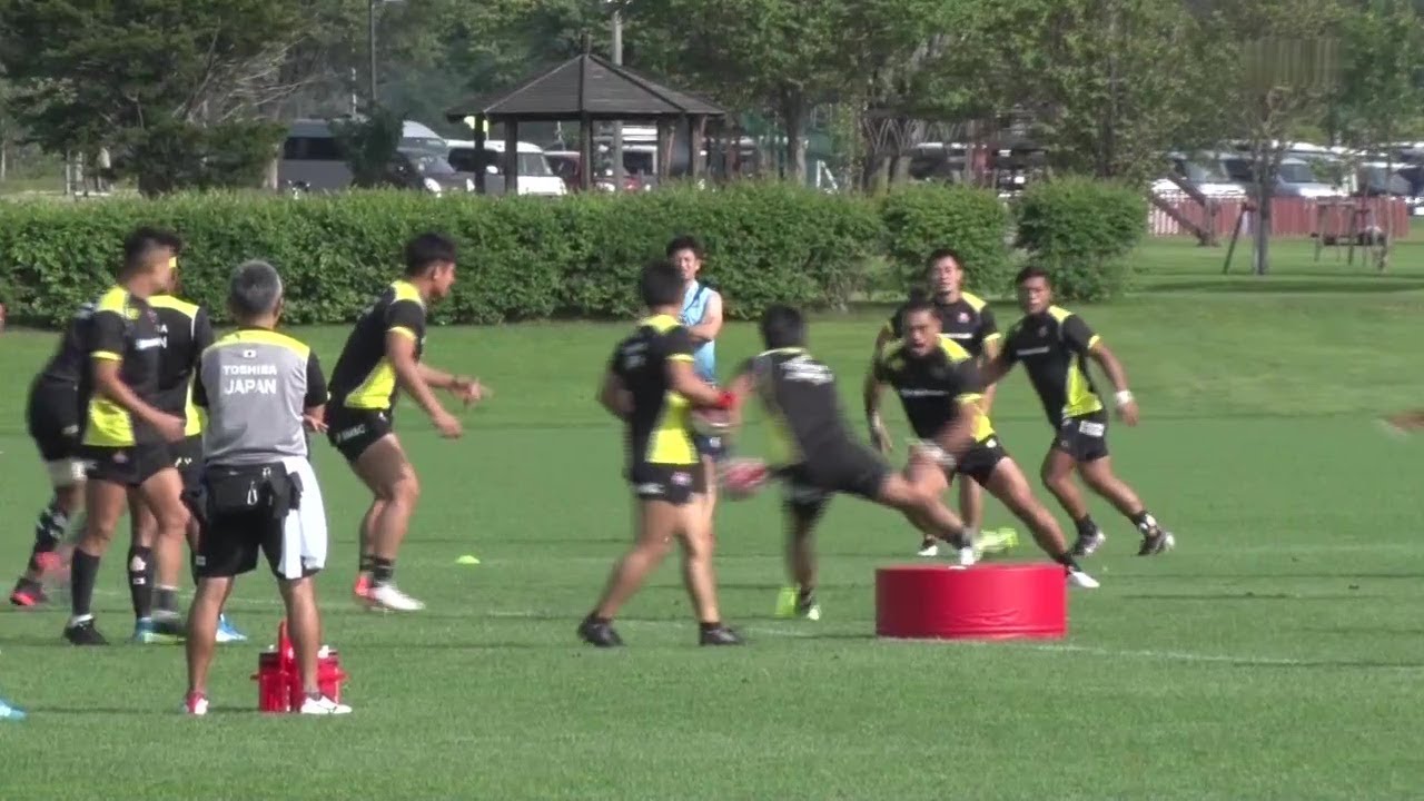ラグビー日本代表 網走合宿 2019