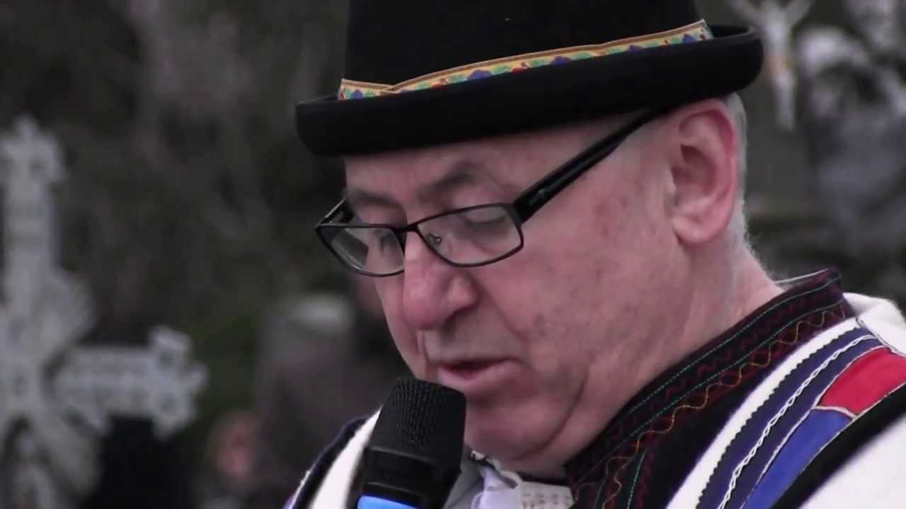 VELKÁ NAD VELIČKOU-Pohřeb folkloristy JAROŠKA SLOVÁKA: smuteční řeč PAVLA POPELKY