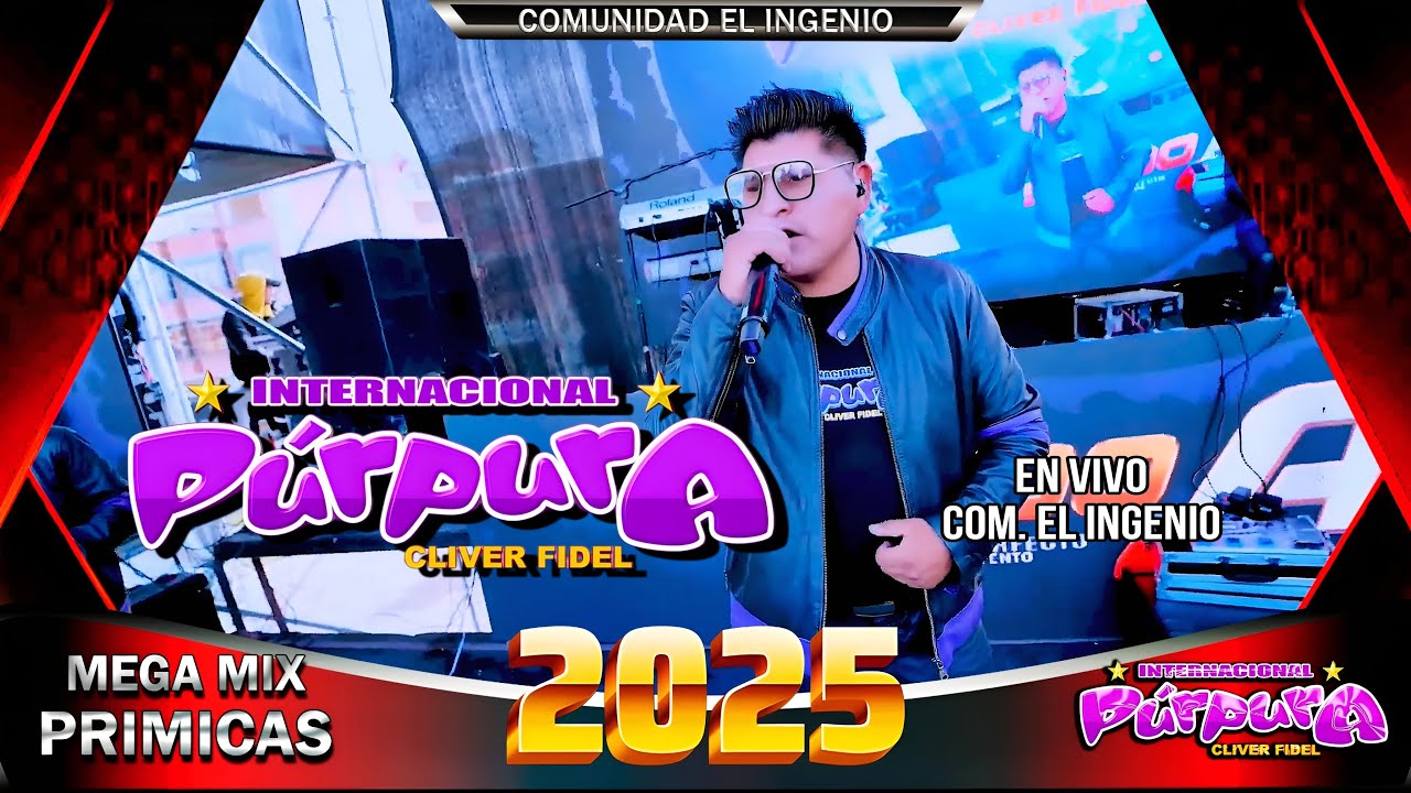 Mix PURPURA En Vivo COM. EL INGENIO 2025