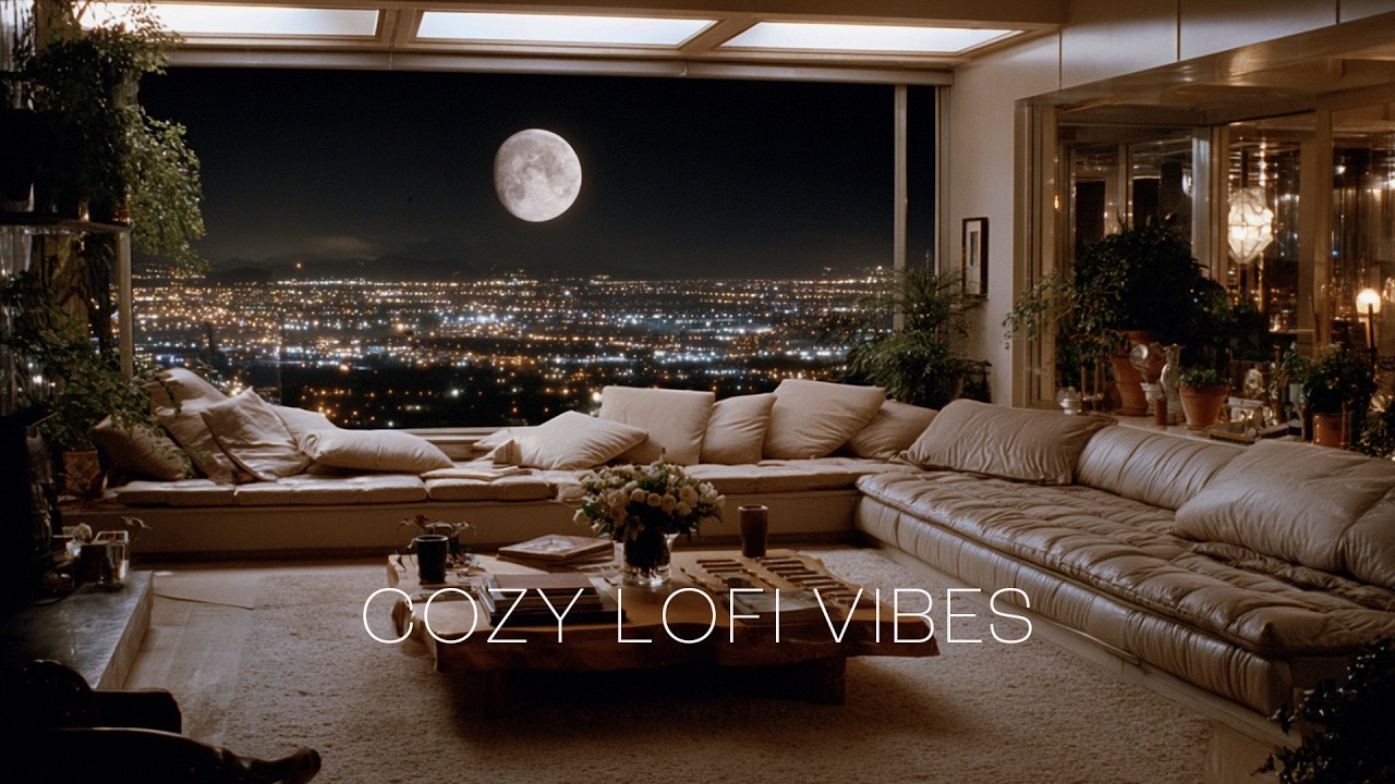 When the Night Grows Deeper – LoFi Playlist 🌕 | Cozy Background Music for Study & Reading
