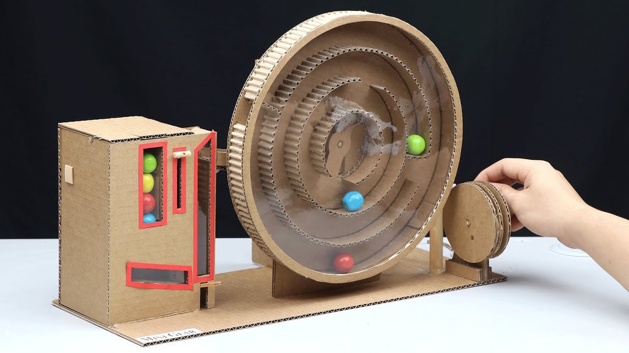 Build Amazing Gumball Vending Machine without DC Motor