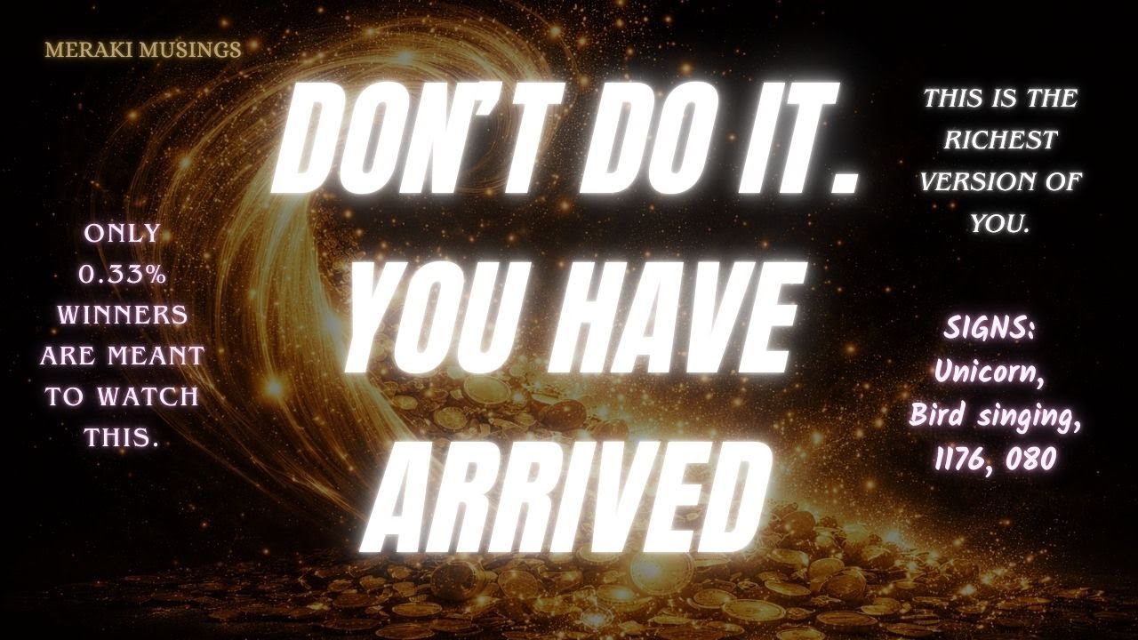 DON'T SABOTAGE IT ✯ Your Angels Have a message for you 𖤓 YOU ARE ABUNDANCE, LEGACY ENERGY