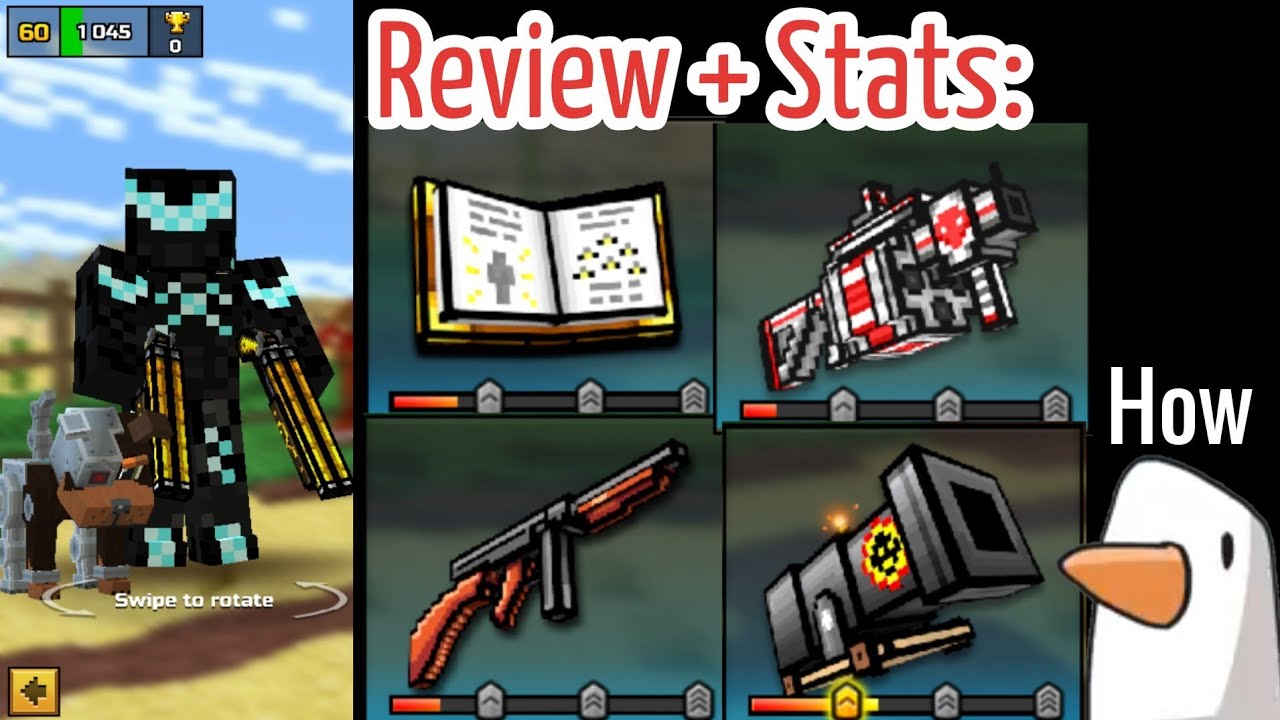 PIXEL GUN 3D - OG WEAPONS REVIEW #2
