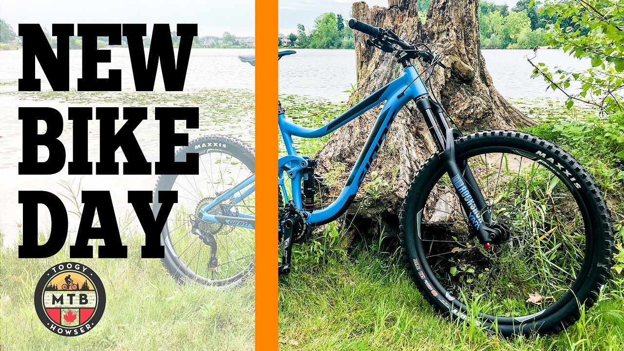 NEW BIKE DAY!!! Full Squish in the house! 2018 Giant Reign 2