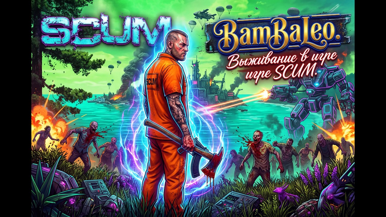 SCUM.Выживаем в SCUM.Восстановимся после смертей?Продолжаем путешествовать.