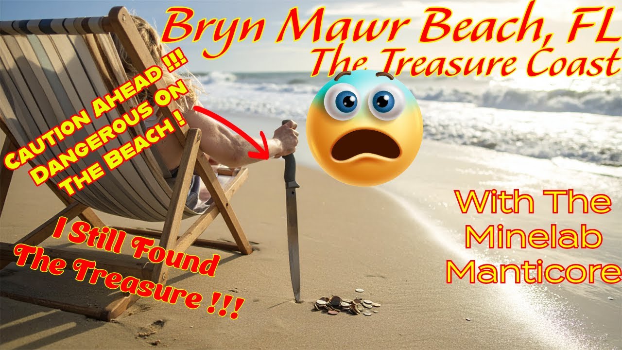 Beach Metal Detecting The Detector Hit Something Sharp What I Dug Up Shocked Me At Bryan Mawr Beach